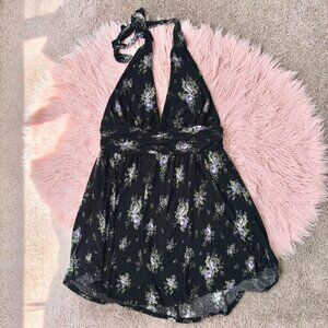Wild Fable Floral Halter Dress